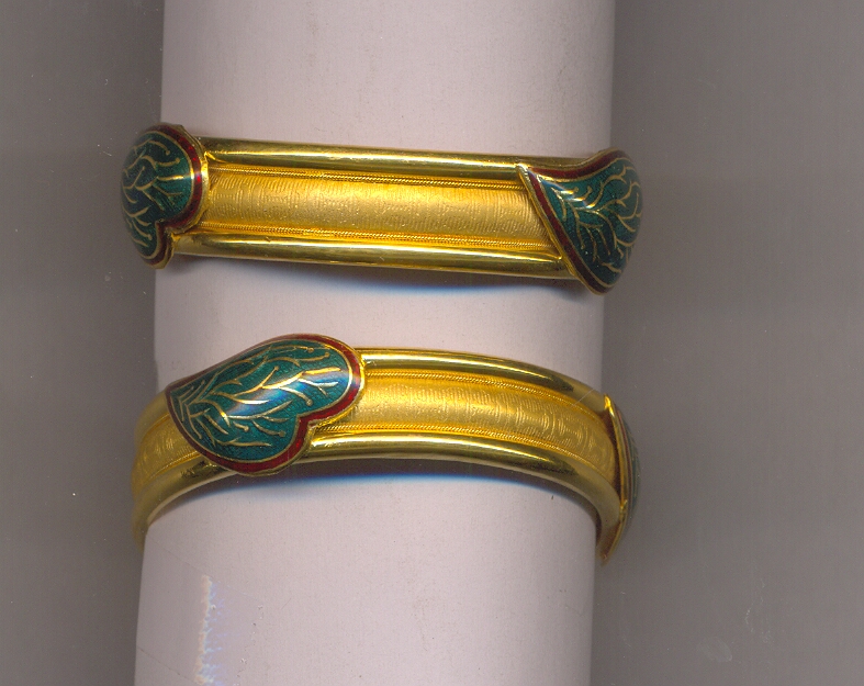 GOLD BANGLE PLAIN FANCY