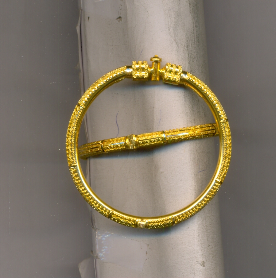 GOLD BANGLE PLAIN FANCY