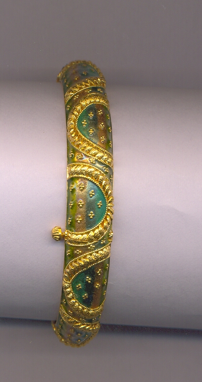 GOLD BANGLE PLAIN FANCY