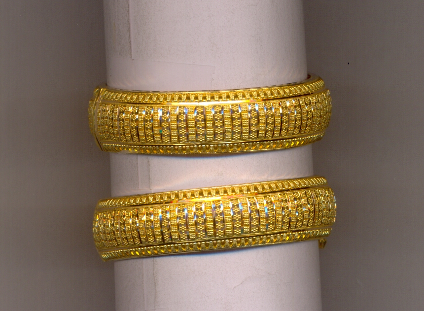 GOLD BANGLE PLAIN FANCY