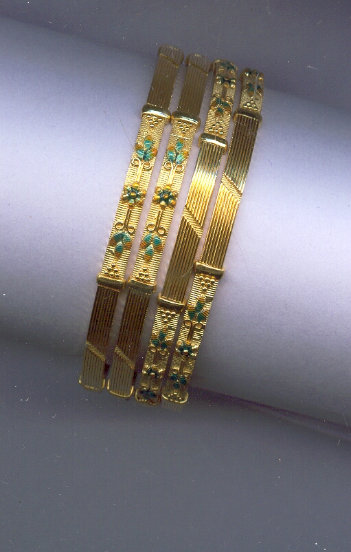 GOLD BANGLE PLAIN FANCY