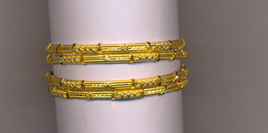 GOLD BANGLE PLAIN FANCY