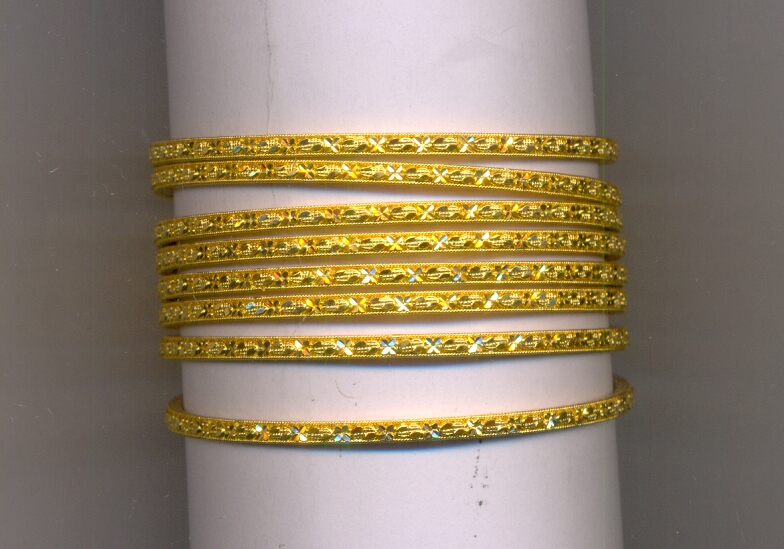GOLD BANGLE PLAIN FANCY