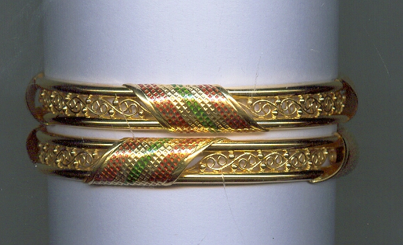 GOLD BANGLE PLAIN FANCY