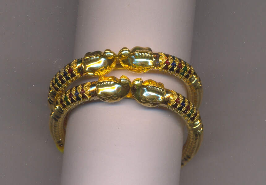 GOLD BANGLE PLAIN FANCY