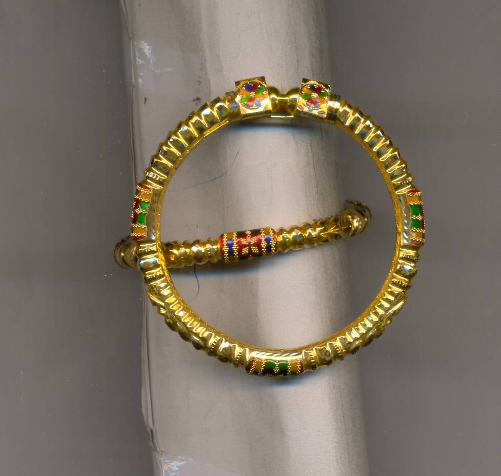 GOLD BANGLE PLAIN FANCY