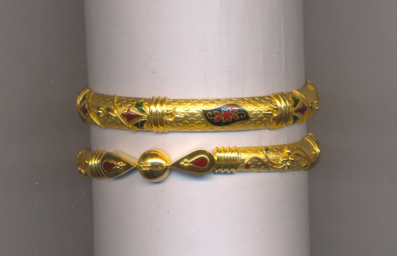 GOLD BANGLE PLAIN FANCY