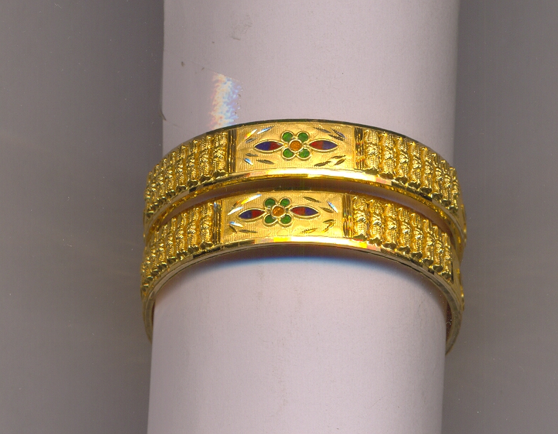 GOLD BANGLE PLAIN FANCY