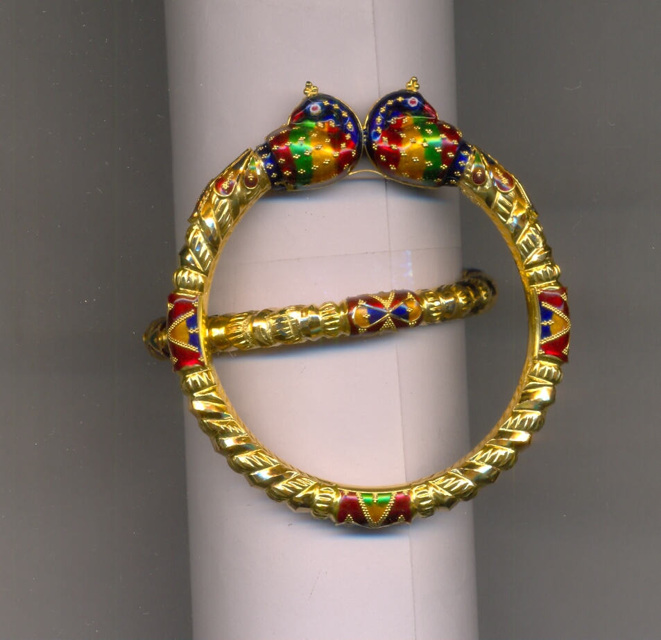 GOLD BANGLE PLAIN FANCY