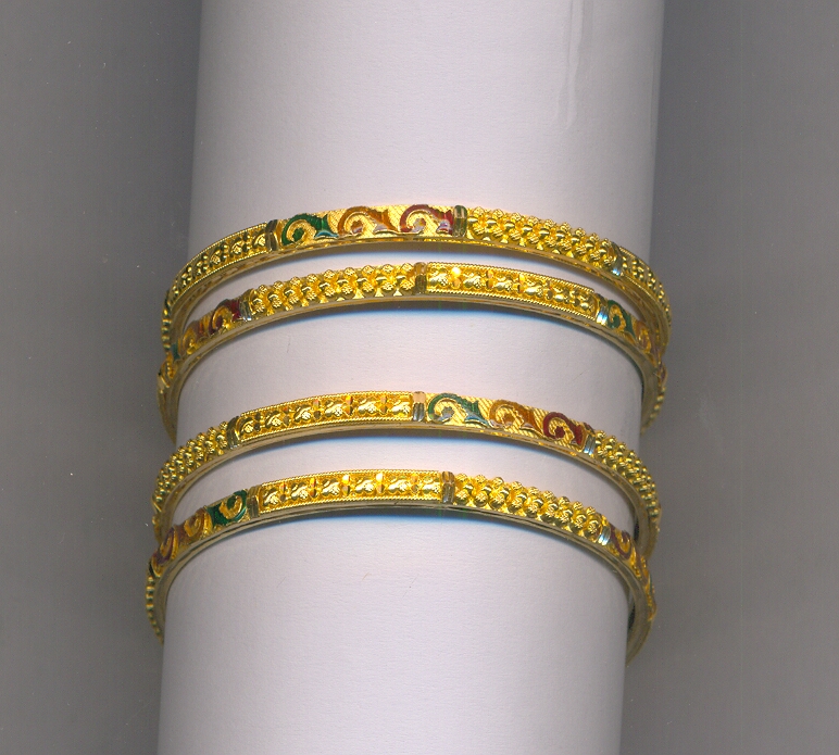 GOLD BANGLE PLAIN FANCY