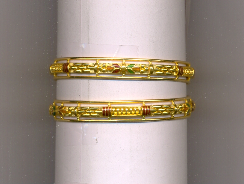 GOLD BANGLE PLAIN FANCY