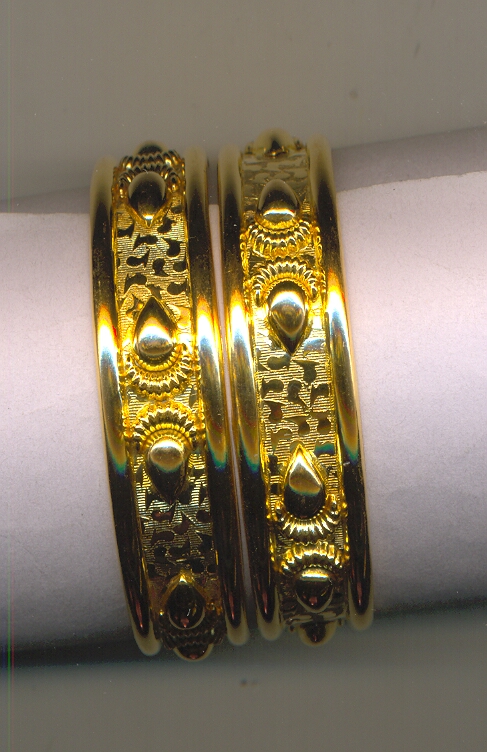 GOLD BANGLE PLAIN FANCY