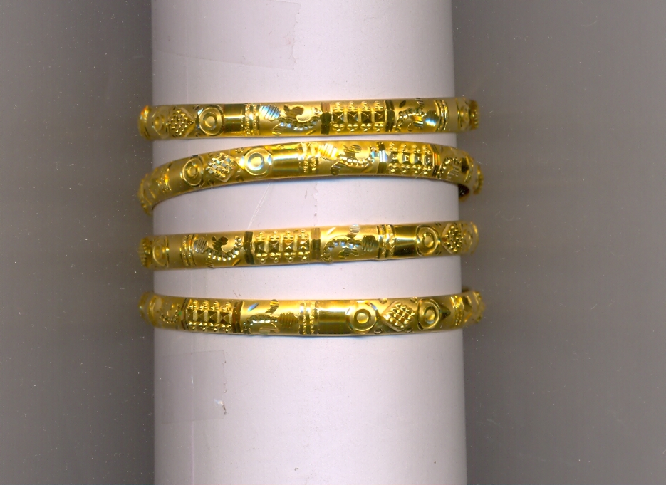 GOLD BANGLE PLAIN FANCY