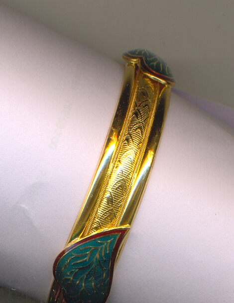 GOLD BANGLE PLAIN FANCY