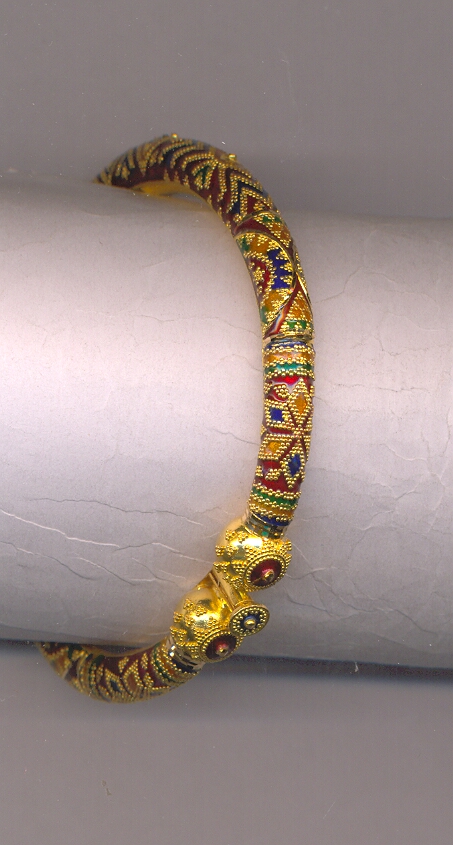 GOLD BANGLE PLAIN FANCY