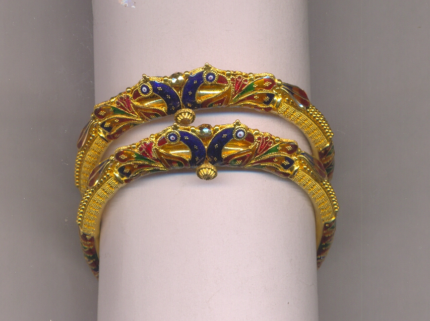 GOLD BANGLE PLAIN FANCY