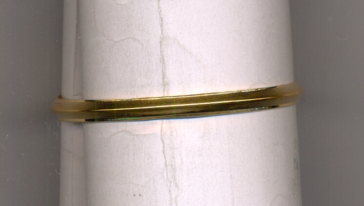 GOLD BANGLE PLAIN FANCY