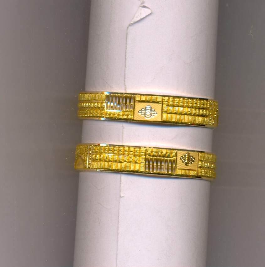 GOLD BANGLE PLAIN FANCY