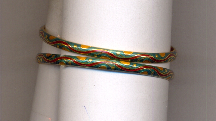 GOLD BANGLE PLAIN FANCY