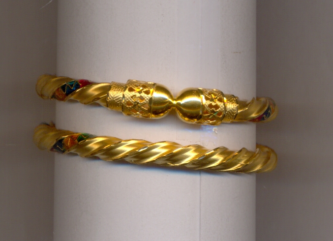 GOLD BANGLE PLAIN FANCY