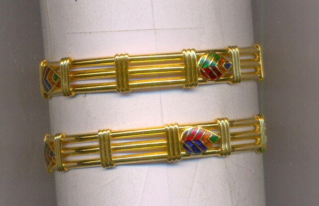 GOLD BANGLE PLAIN FANCY