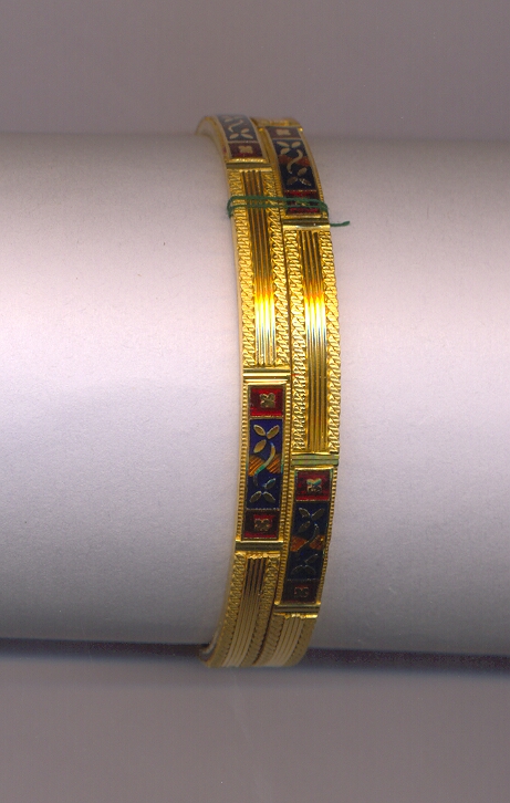 GOLD BANGLE PLAIN FANCY