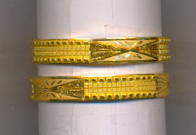 GOLD BANGLE PLAIN FANCY