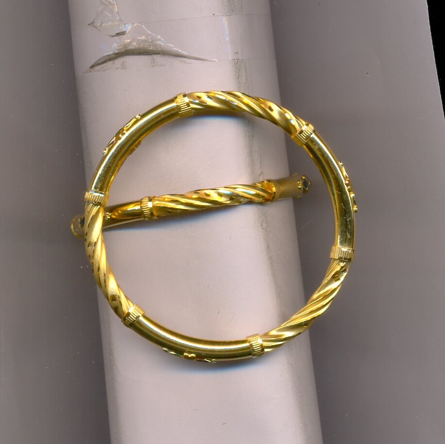 GOLD BANGLE PLAIN FANCY