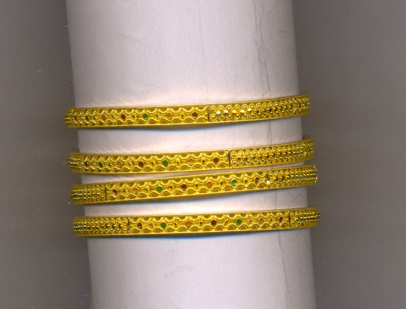 GOLD BANGLE PLAIN FANCY