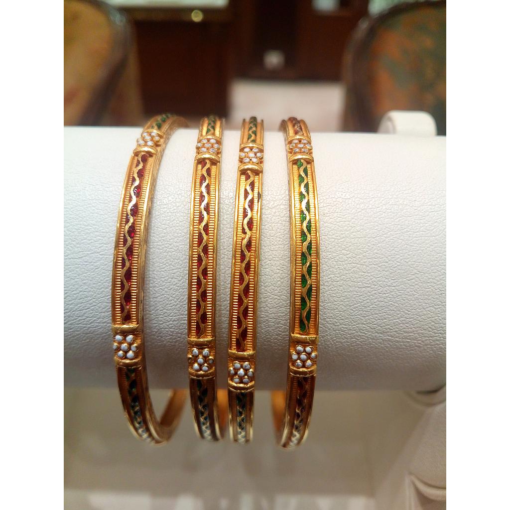 GOLD BANGLE PLAIN FANCY