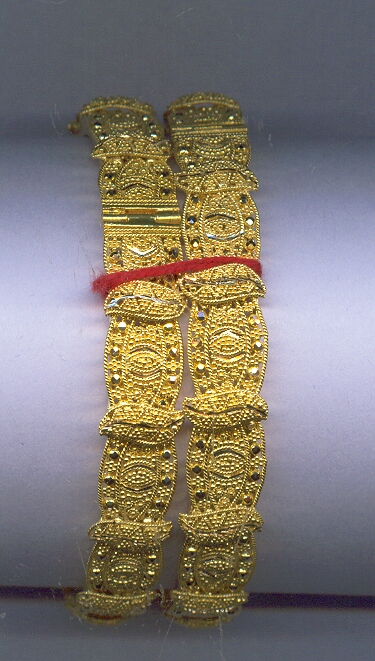 GOLD BANGLE PLAIN FANCY