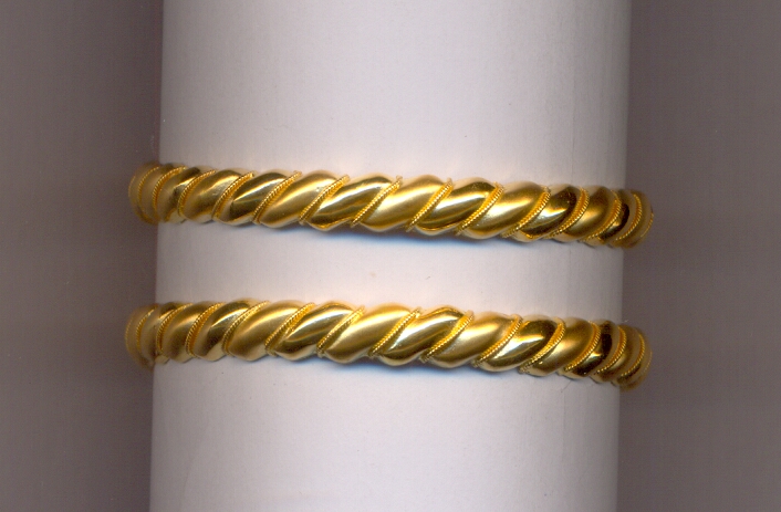 GOLD BANGLE PLAIN FANCY