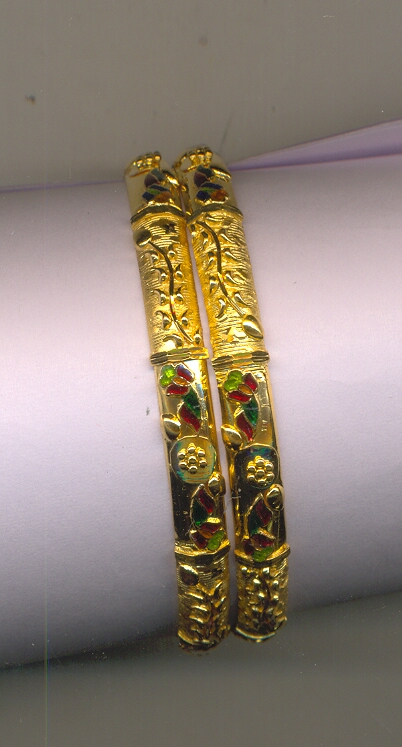 GOLD BANGLE PLAIN FANCY