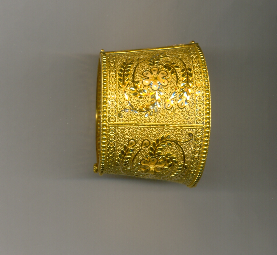 GOLD BANGLE PLAIN FANCY