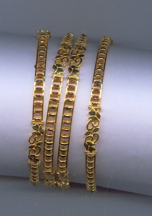 GOLD BANGLE PLAIN FANCY