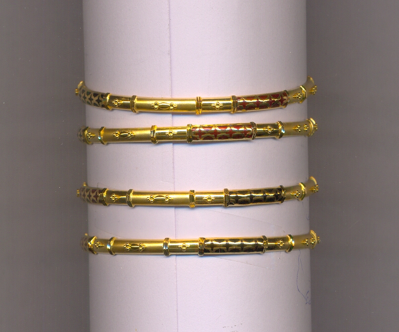 GOLD BANGLE PLAIN FANCY