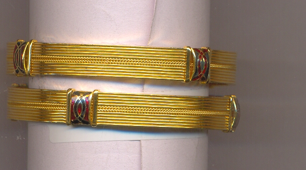 GOLD BANGLE PLAIN FANCY