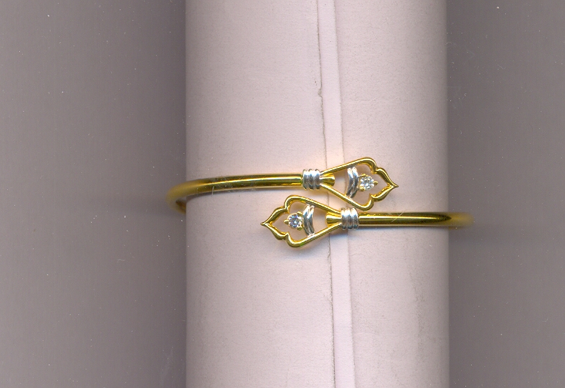 GOLD BANGLE PLAIN FANCY
