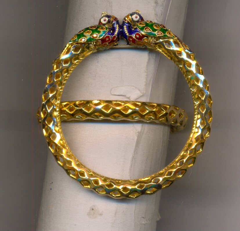 GOLD BANGLE PLAIN FANCY