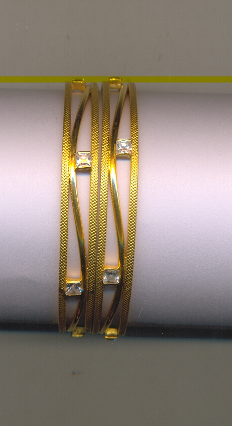 GOLD BANGLE PLAIN FANCY
