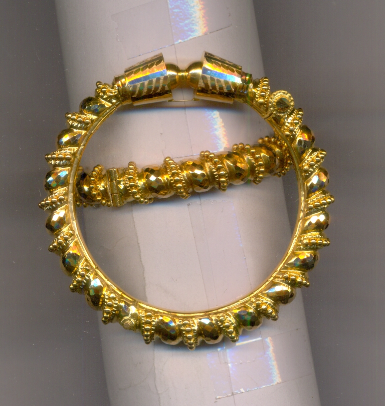 GOLD BANGLE PLAIN FANCY