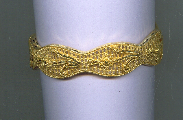 GOLD BANGLE PLAIN FANCY