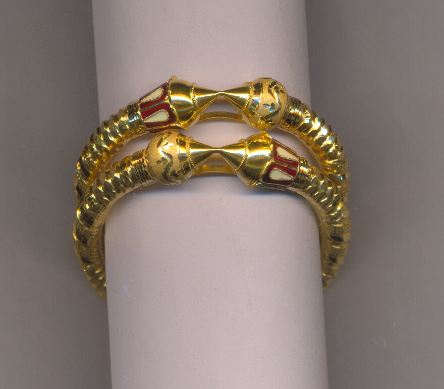 GOLD BANGLE PLAIN FANCY