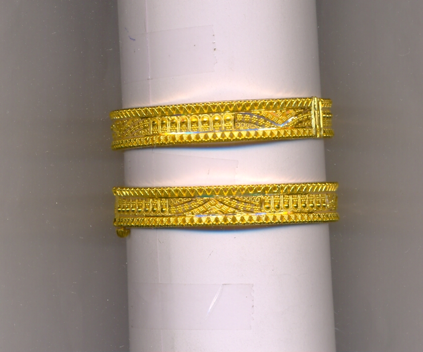 GOLD BANGLE PLAIN FANCY