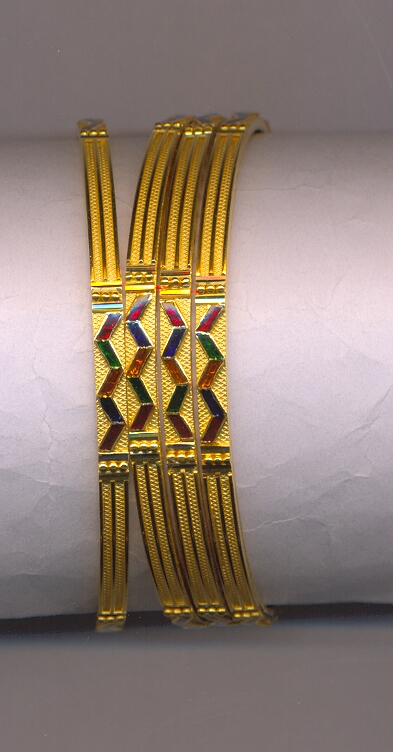 GOLD BANGLE PLAIN FANCY