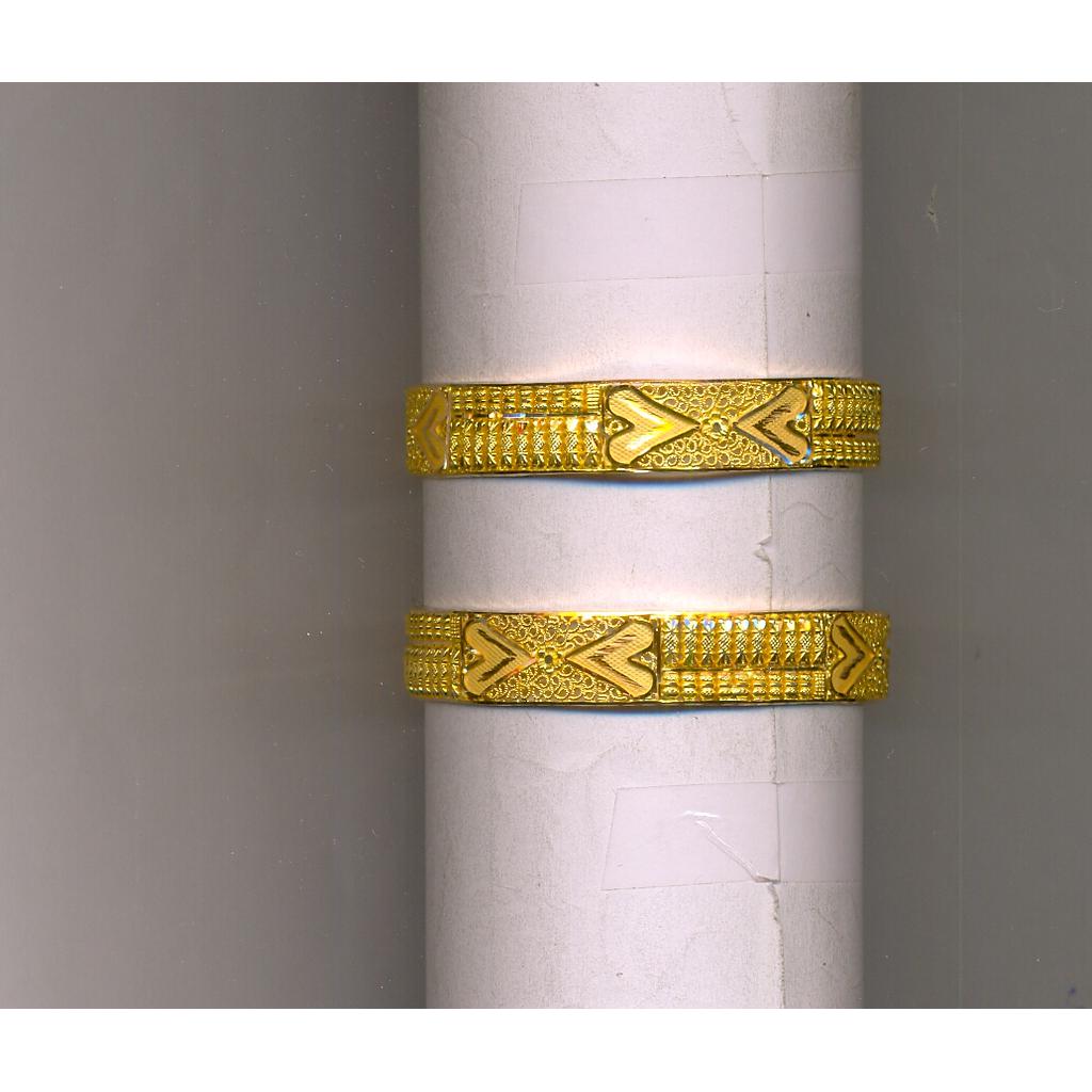 GOLD BANGLE PLAIN FANCY