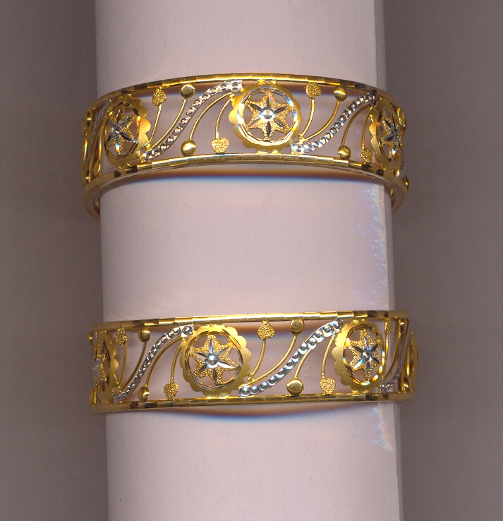 GOLD BANGLE PLAIN FANCY