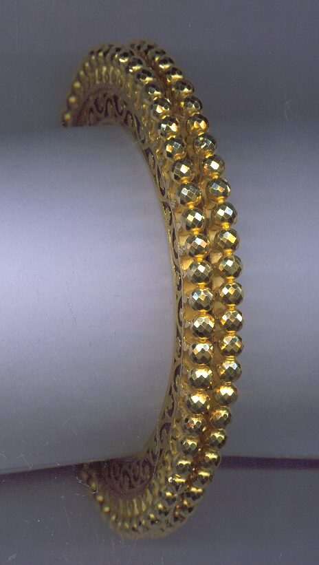GOLD BANGLE PLAIN FANCY