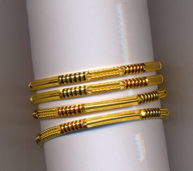 GOLD BANGLE PLAIN FANCY
