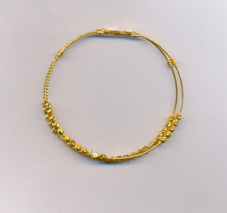 GOLD BANGLE PLAIN FANCY